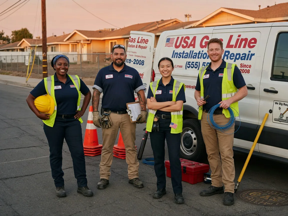Gas Line Installation company in Rose Hill, MS